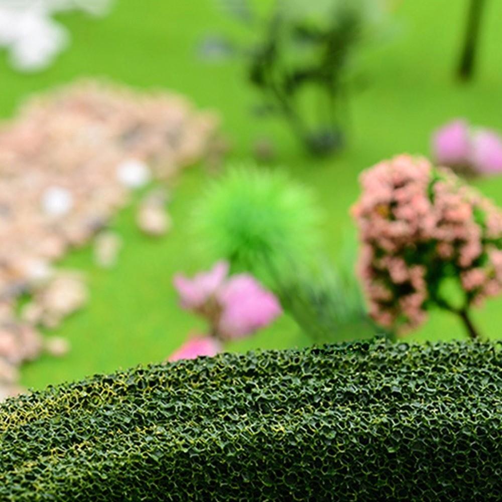 10pcs Plastic Simulation Flower Bed 1:50 1:75 Scale Garden Border  Minihouse Accessories