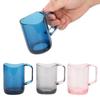 3Pcs Innovative Thicken Toothbrush Cup with Handle Toothbrush Holder Bathroom Supply