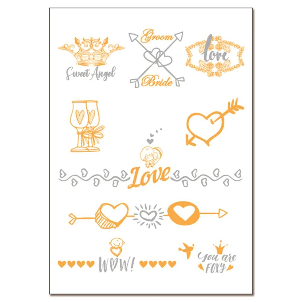 Bachelorette Party Temporary Tattoos Team Bride To Be Rose Gold Tattoo Stickers Bridesmaid Bridal Shower Hen Night Wedding Favor
