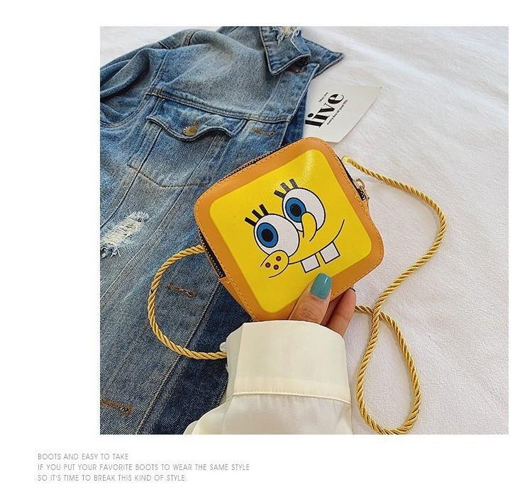 Adorable Cartoon Mini Pu Leather Coin Purse For Kids Unisex Summer 2023