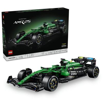 LEGO Technic 42240 Voiture Aston Martin Aramco AMR25 F1 - Set Adulte - Maquette Formule 1