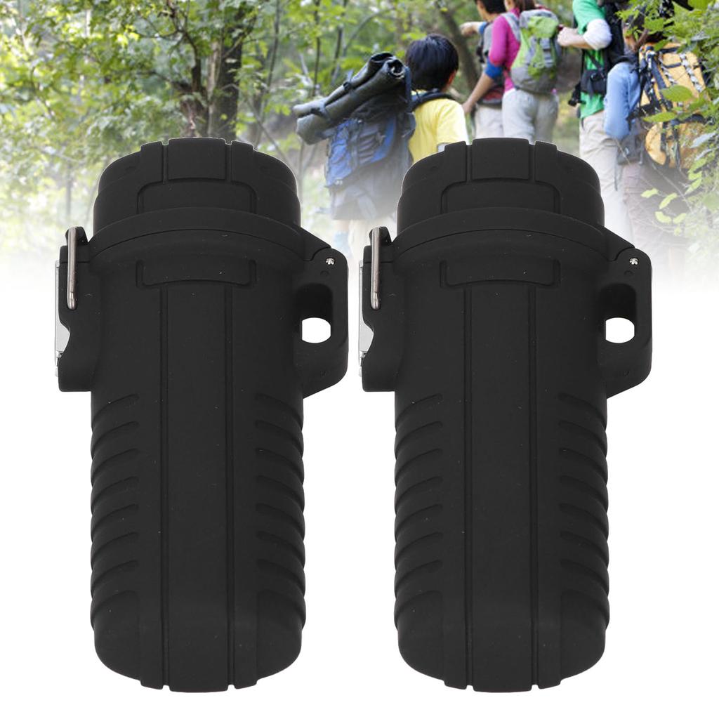 2 Buc Tub de Depozitare Impermeabil Capac Ermetic Etanșare din Cauciuc Cutie de Depozitare Tub de Plastic pentru Camping în Aer Liber Călătorii