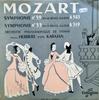 LP Record WOLFGANG AMADEUS MOZART  HERBERT V  Symphonie No. 39  Symphonie No. 33 33FCX145 Columbia France Classical Used