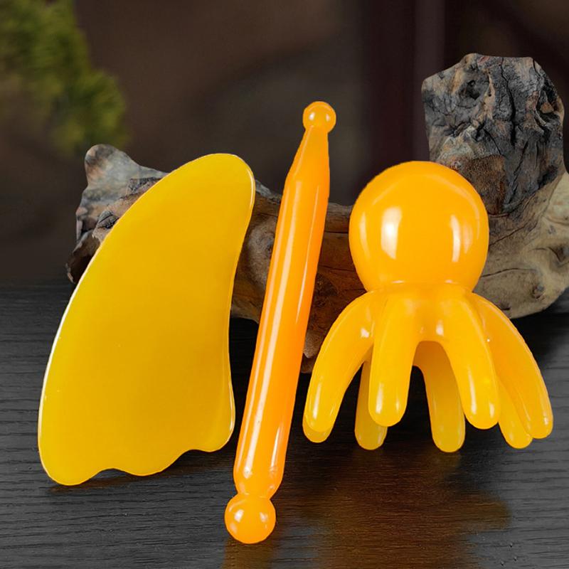 Octopus Massage Comb Head Meridian Scraping Scalp Massage Brush Acupuncture Spa Gua Sha Massage Comb Fatigue Relief Massage