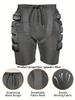 1 Piece Men's Snowboard Compression Shorts, 3D Protective Padded Compression Shorts - Athletic Style for All Seasons.