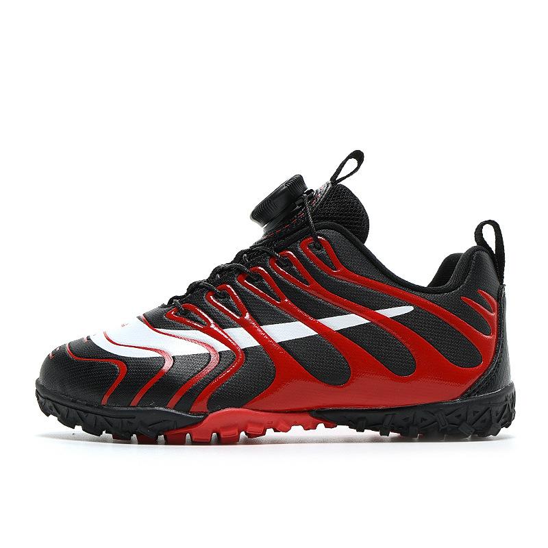New children's football shoes boys and girls broken nail non-slip sneakers student competition breathable football shoes