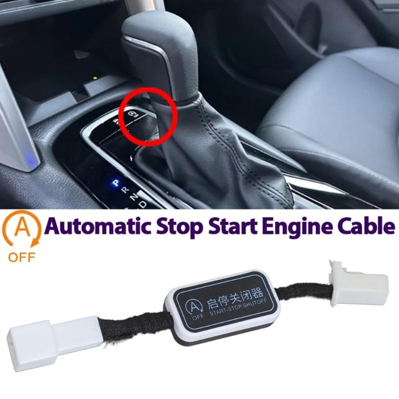 Start Stop Bypass Kit Engine Start Stop Override Intelligent Start Stop Memory Function Device for Car Ensures Longevity