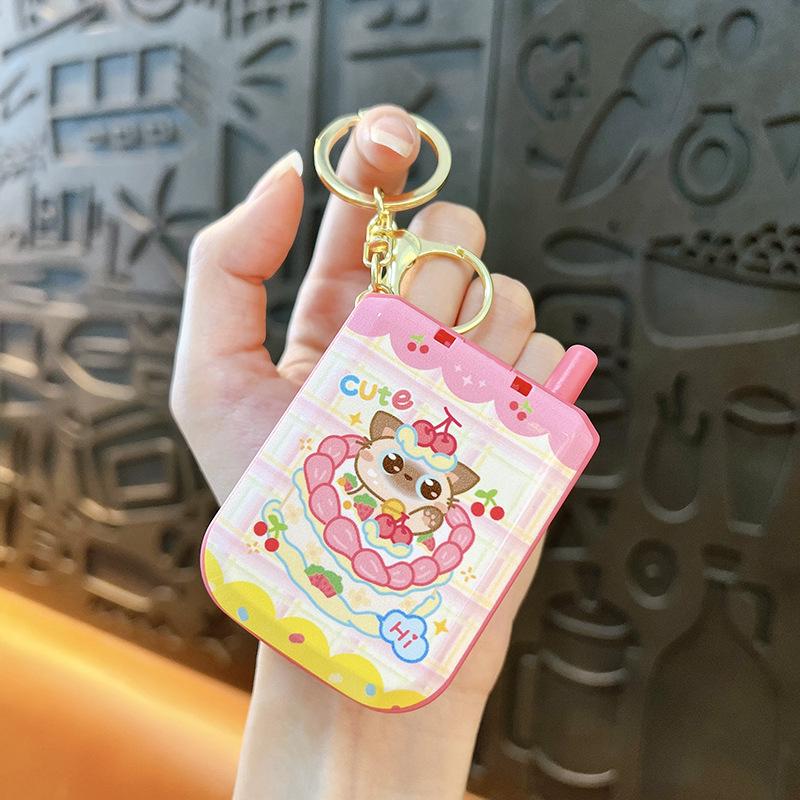 Creative Multifunctional Keychain Microphone - Cute Bag Accessory & Student Toy Pendant Gift