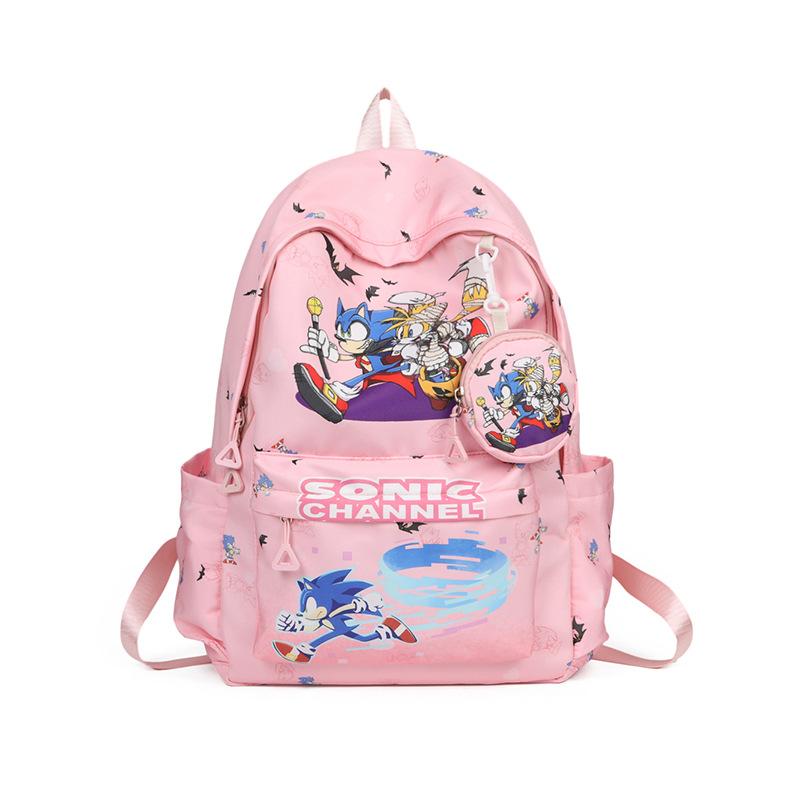 Large Capacity Primary School Students Make-Up Schoolbag Cartoon Cute Foreign Style Printing Boys And Girls Backpack Children'S Backpack