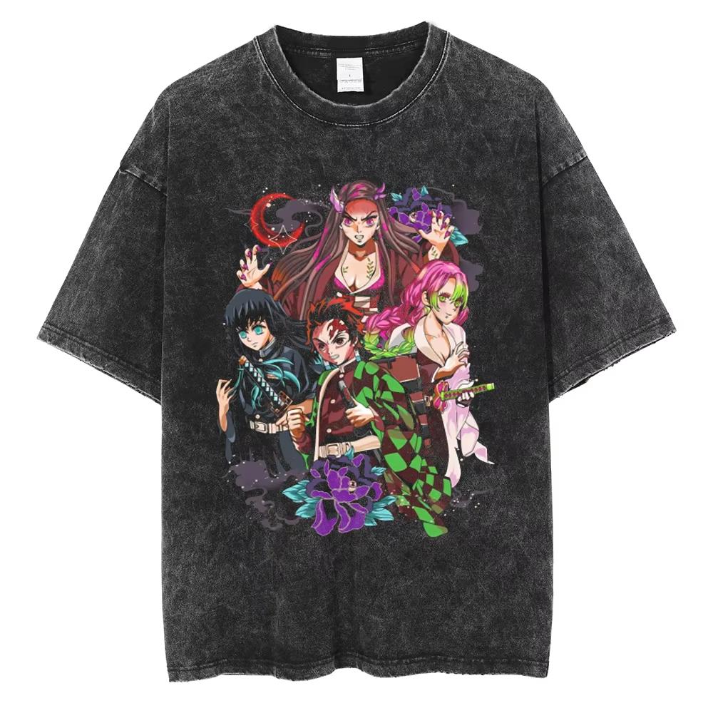 Unisexs Harajuku Street Style Anime Lovers Unisexs TShirt Daily Print Pattern Dressed TShirt L