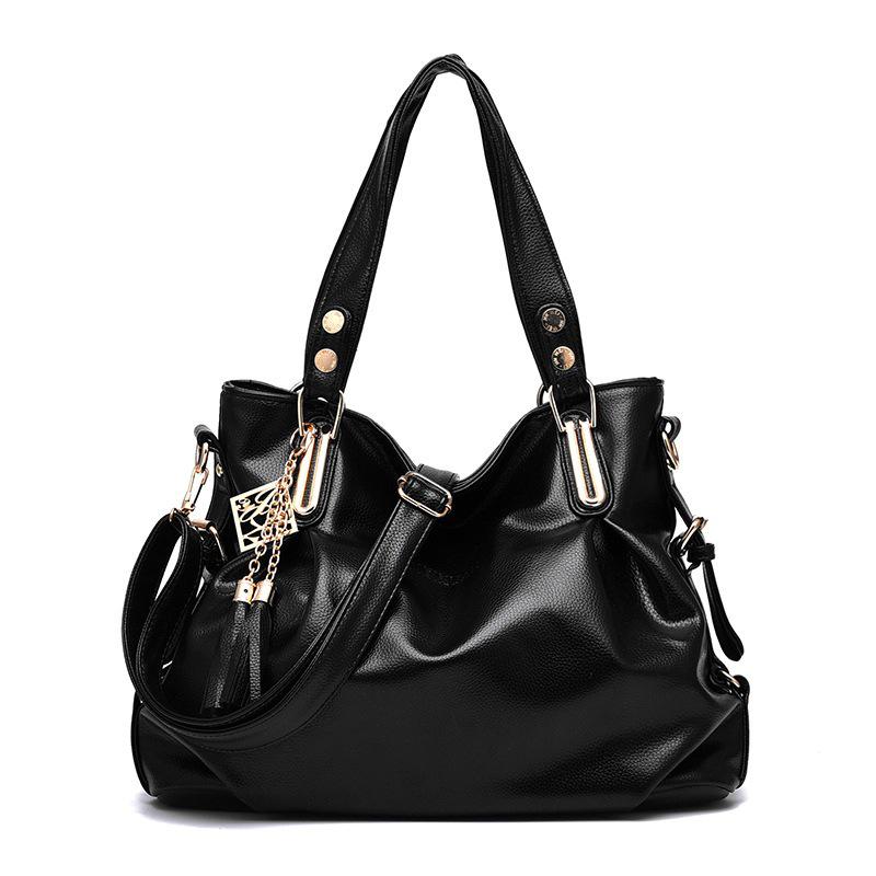 Handtasche Damen Tasche 2026 Neue Mode Weiches Leder Umhängetasche Messenger Bag für mittlere und ältere Menschen