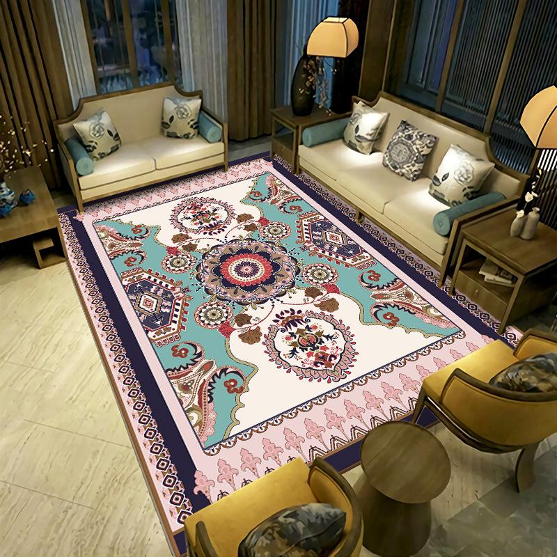 European Style Carpet Living Room Simple Coffee Table Sofa Bedroom Bedside Carpet Household Large Area Carpet