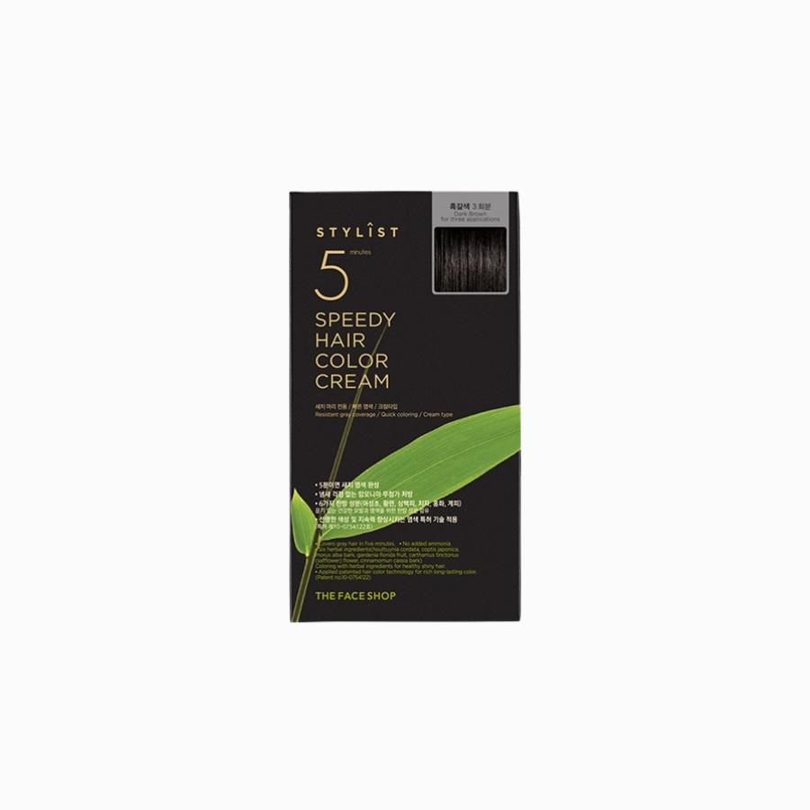 The Face Shop Stylist 5 Minutes Speedy Hair Color Cream 20g (4 kolory)