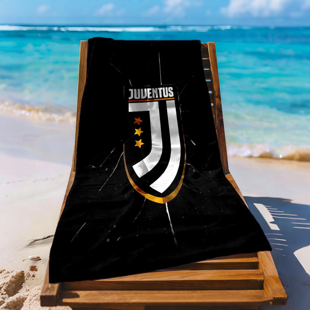 Juventus Beach Towel Quickdry Soft Microfiber Comfortable Lightweight Suitable For Swimming Gym Camping Yoga Vacation