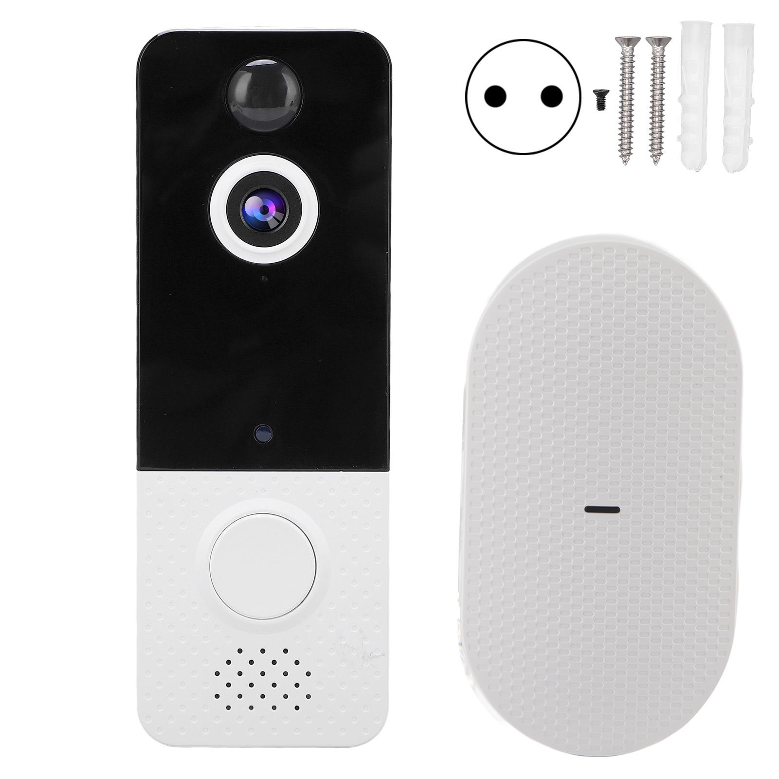 

Беспроводной видеодомофон с камерой 1080P WiFi Cloud Storage 2-сторонняя аудиосвязь Детектор движения для дома