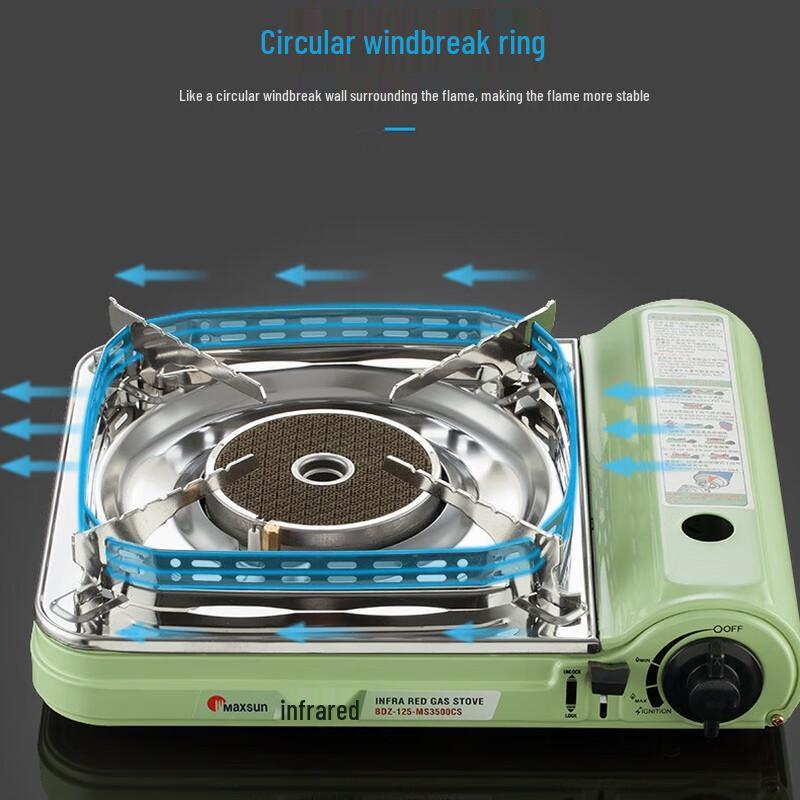 Portable Windproof Cassette Stove