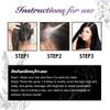 EELHOE Spray capillaire oignon romarin Hydratation profonde Cuir chevelu Lisse & Brillant Spray revitalisant pour cheveux