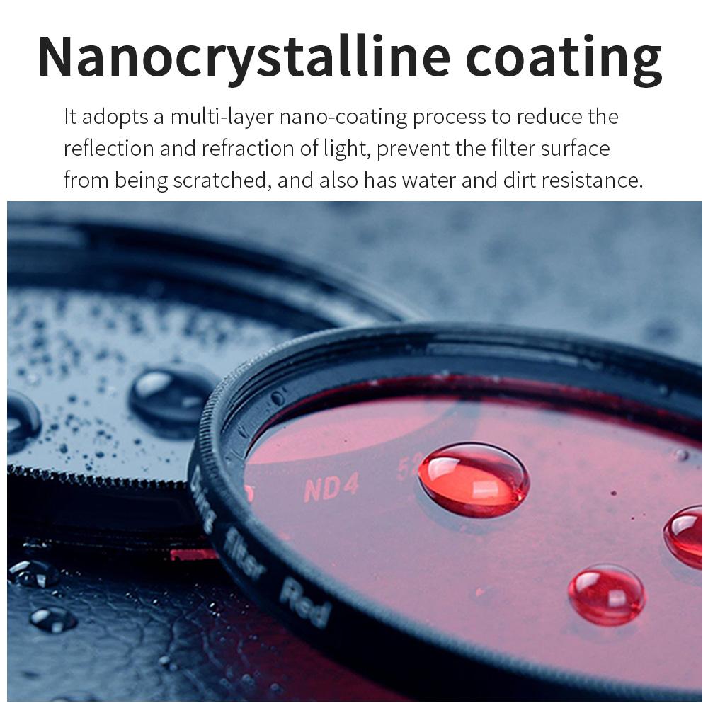 High Definition Image Quality Camera Lens Filter For XTU X3 UV CPL Polarizing Protective ND8 ND32 ND64 Camera Filter Accessories