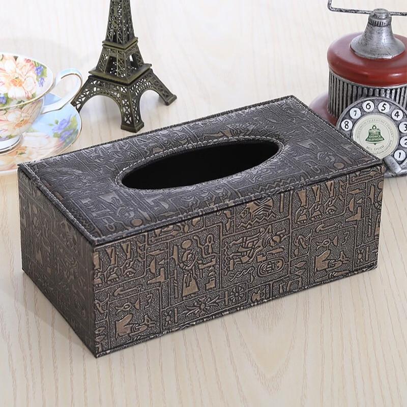 Creative Leather Tissue Box