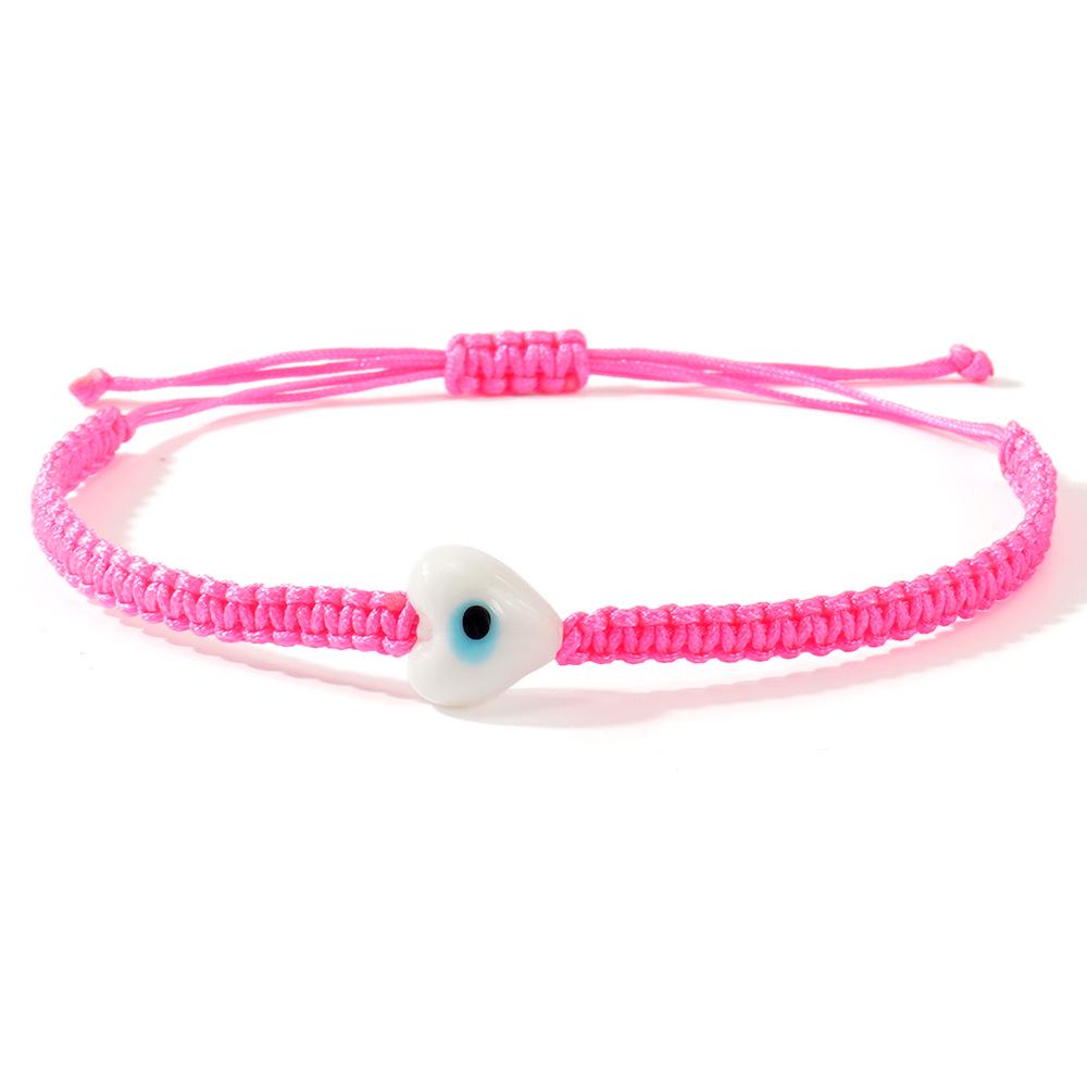 Niche Design Multicolor Demon Eye Woven Bracelet - Trendy, Unique, Personalized Fashion Statement