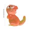 50 Stück Leuchtende Mini-Dinosaurier-Figur Leuchtende Klare Dino-Harzstatue Miniatur-Dinosaurier-Ornament Zuhause Büro Schreibtisch D