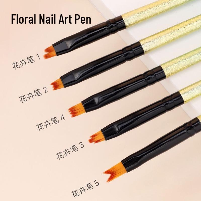 Professional Rose Petal Nail Art Gradient Brush