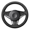 Car Steering Wheel Cover Leather Original Steering Wheel Braid For BMW E60 E61 530d 545i 550i E63 E64 630i 645Ci
