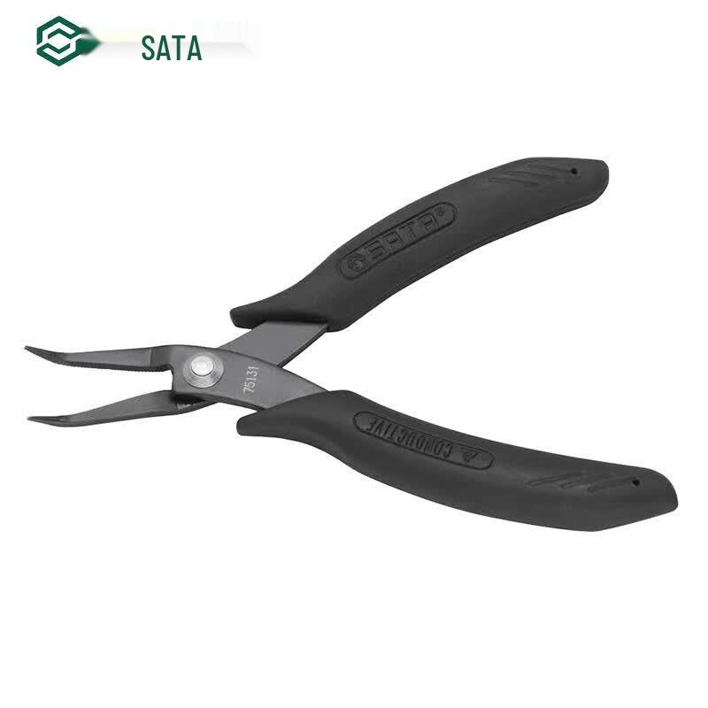 SATA 75131 Anti-static Bent Nose Pliers 5 inch