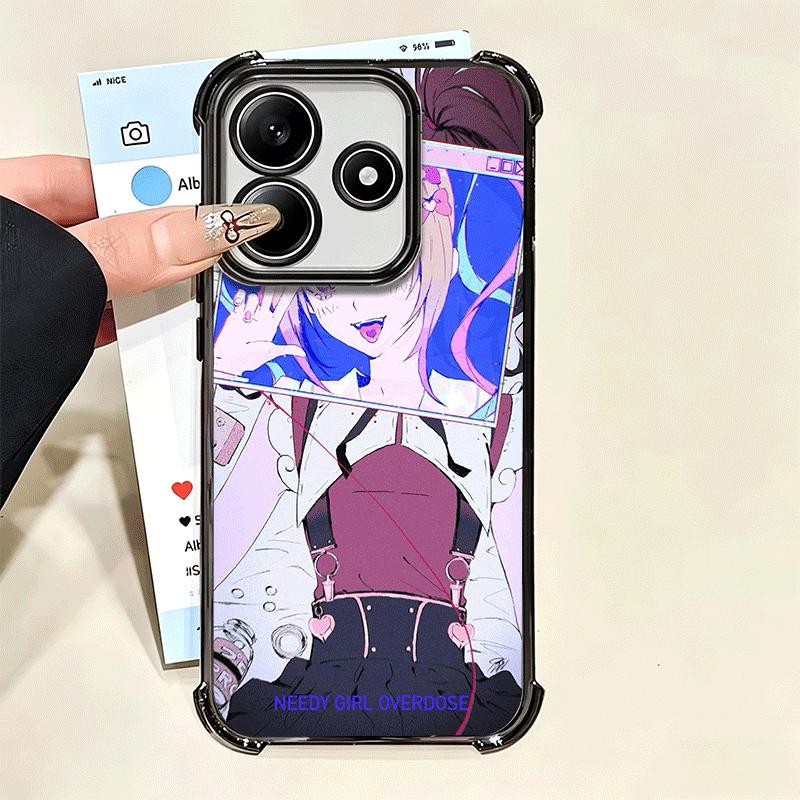 Bedürftige Girl Streamer Überlastung Weiche Handyhülle Für Xiaomi Poco X7 X8 Pro Max X6 X5 X3 F8 Ultra F7 M8 M7 M5S Redmi 15C 15A 15 14C 1