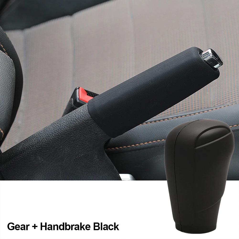 Silicone Car Case Gear Head Shift Collars Shift Knob Grips Cover Handbrake Decor Car Accessories for Mazda3 Axela CX4 CX5 CX8