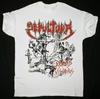 SEPULTURA MORBID VISIONS Krátký rukáv Bavlna Bílé Pánské Tričko Krátký rukáv Léto Pánské Tričko Černé Kulatý výstřih Bavlněné Tričko