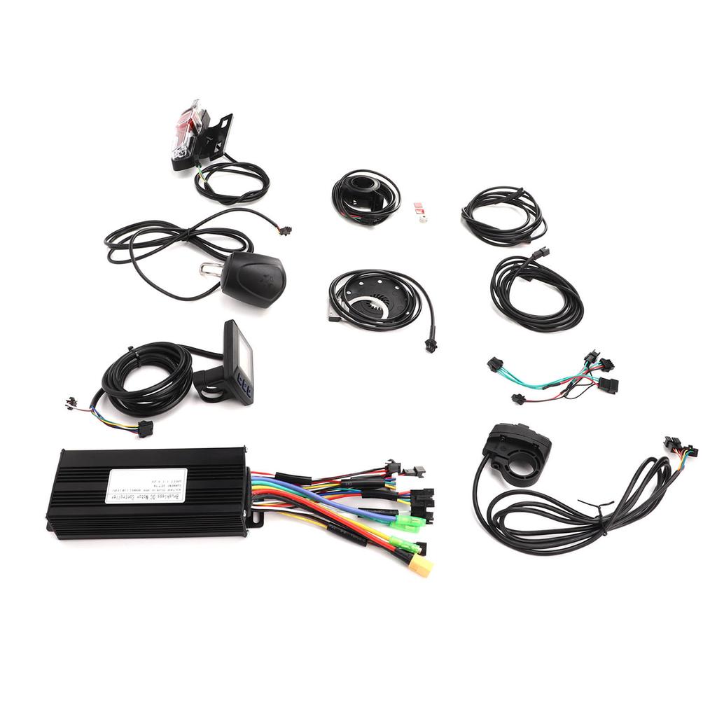 30A 3 Mode Controller M3 Display Thumb Throttle Kit Bike Lithium Battery Modification Kit for 750W to 1000W Motor