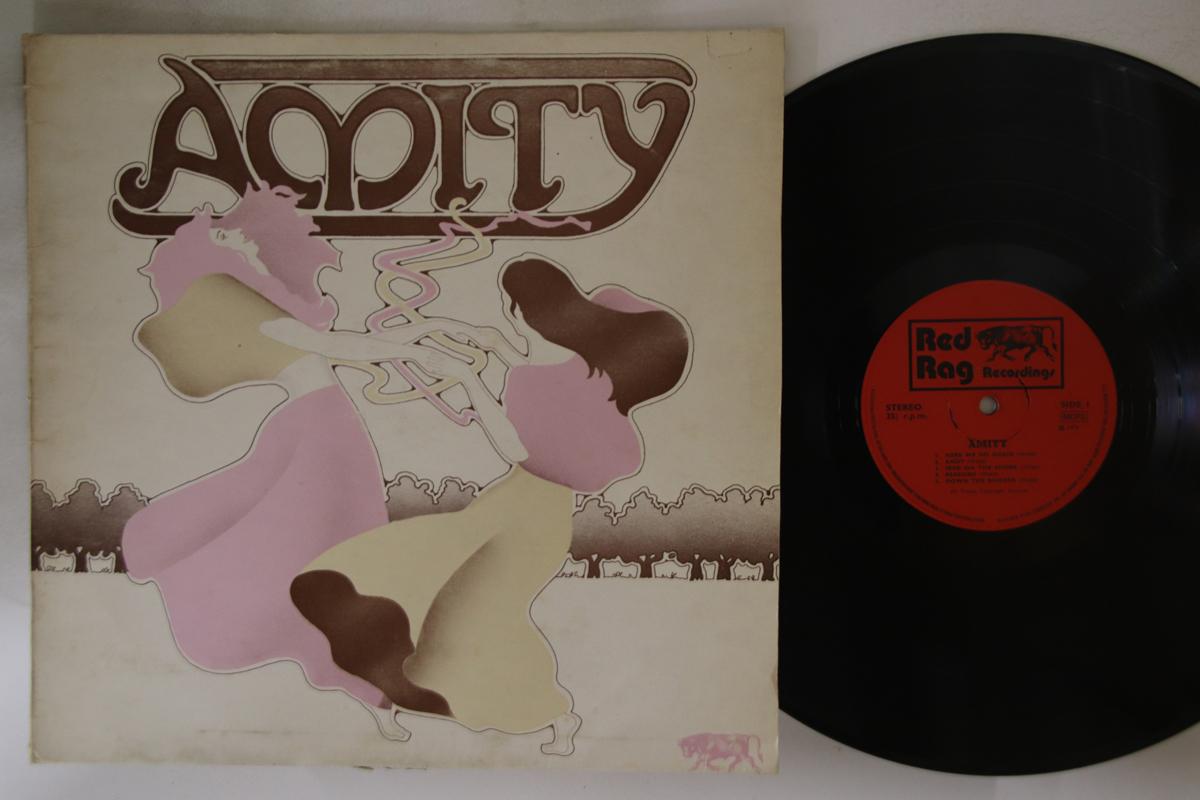 

LP Record AMITY - Amity RRR001 RED RAG 1976 UK Folk Used