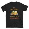 Taco Shirt, Funny Taco Gift, Funny Tacos Top, Tacos Workout Top, Taco Lover, Taco Tuesday, I'm Into Fitness Fit'ness Taco In My Mouth