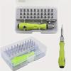 32pcs/set Tool Repair Screwdriver Set Precision Mini Magnetic Screwdriver Bits Kit Phone Mobile IPad Camera Maintenance