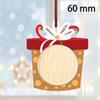 with Hanging Ropes Picture Ornaments for Christmas Tree DIY Xmas Tree Decorations New Photo Frame