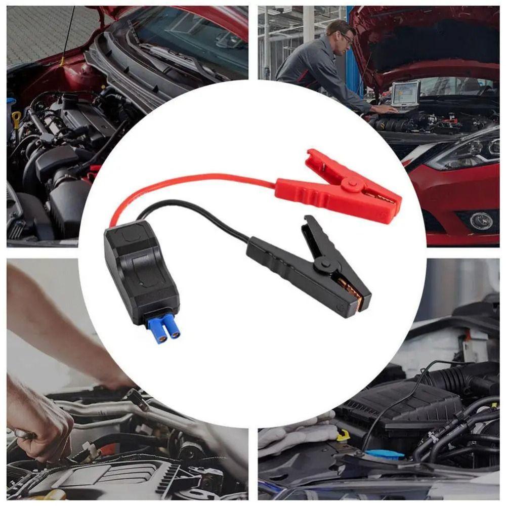 650A 12V Auto Starthilfekabel mit EC5 Stecker Starthilfekabel mit Klemmen Für Auto Starthilfe