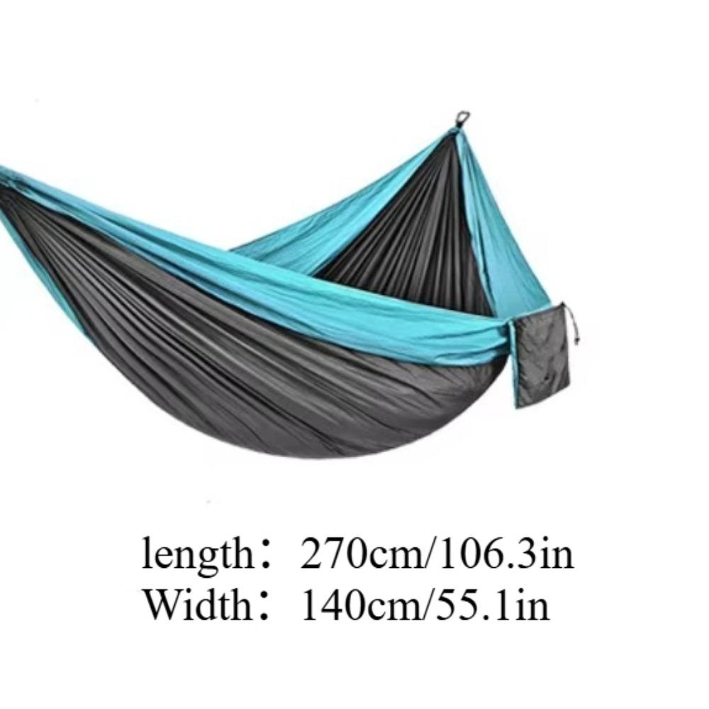 Ultra-light and Foldable Portable Hammock for Outdoor Use, with a Swing Attachment Device for Hiking and Camping Adventures