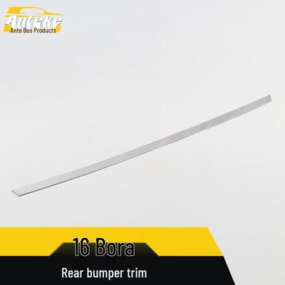 16 Bora Rear Bumper Trim: Anti-Scratch Bright Decorative Strip