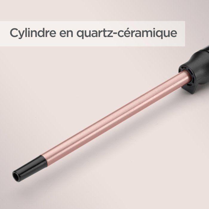 Boucleur manuel BABYLISS C449E - Diamètre 10mm - Chauffe ultra-rapide - Tapis et gant thermorésistants