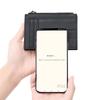 Leather Mini Ultra-thin Card Clip Card Bag RFID Anti-magnetic Cowhide Card Sleeve Zipper Change Bag