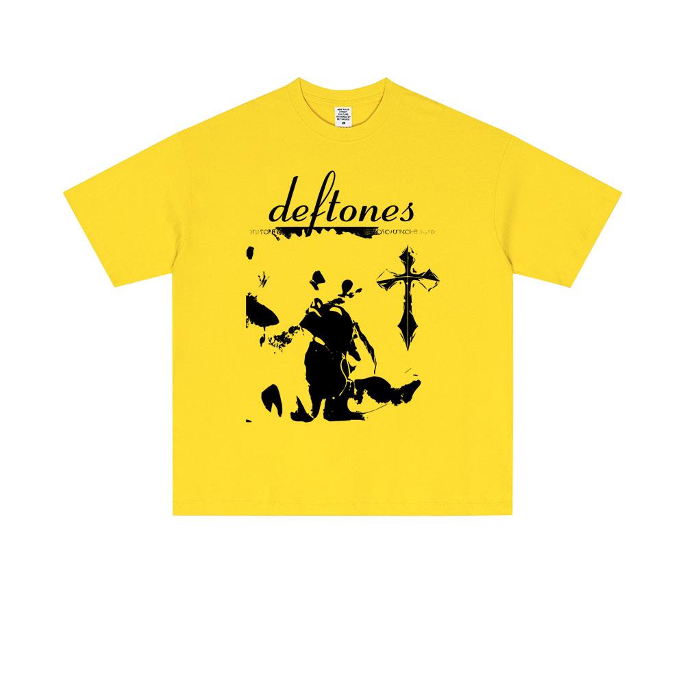 Rock Band Deftones Saturday Night Wrist T Shirts Men Women Alternative Heavy Metal Streetwear Man Fashion Oversized T-shirt Tops