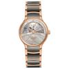 RADO série cristal radar movimento mecânico automático relógio à prova d'água 50 metros mostrador vazado 35mm caixa de aço inoxidável revestida de PVD R30029912
