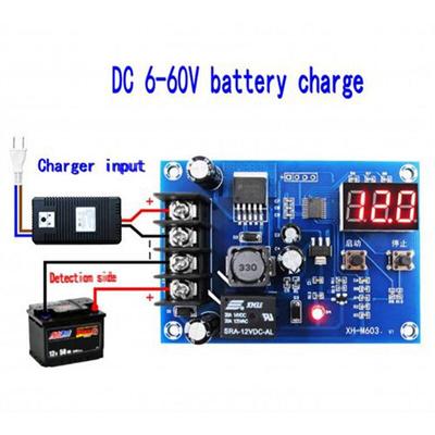 XH-M603 Şarj Kontrol Modülü Dijital LED Ekran Depolama Lityum Pil Şarj Cihazı Kontrol Anahtarı koruma levhası 12-24V
