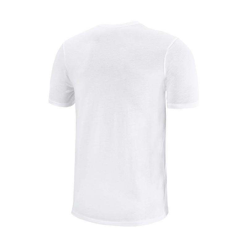 Nike T Shirts Men's Crew Neck Moderate Straight Fit 743036-100