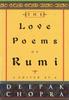 The Love Poems Of Rumi by Dr Deepak Chopra Hardback Book 9780712670401