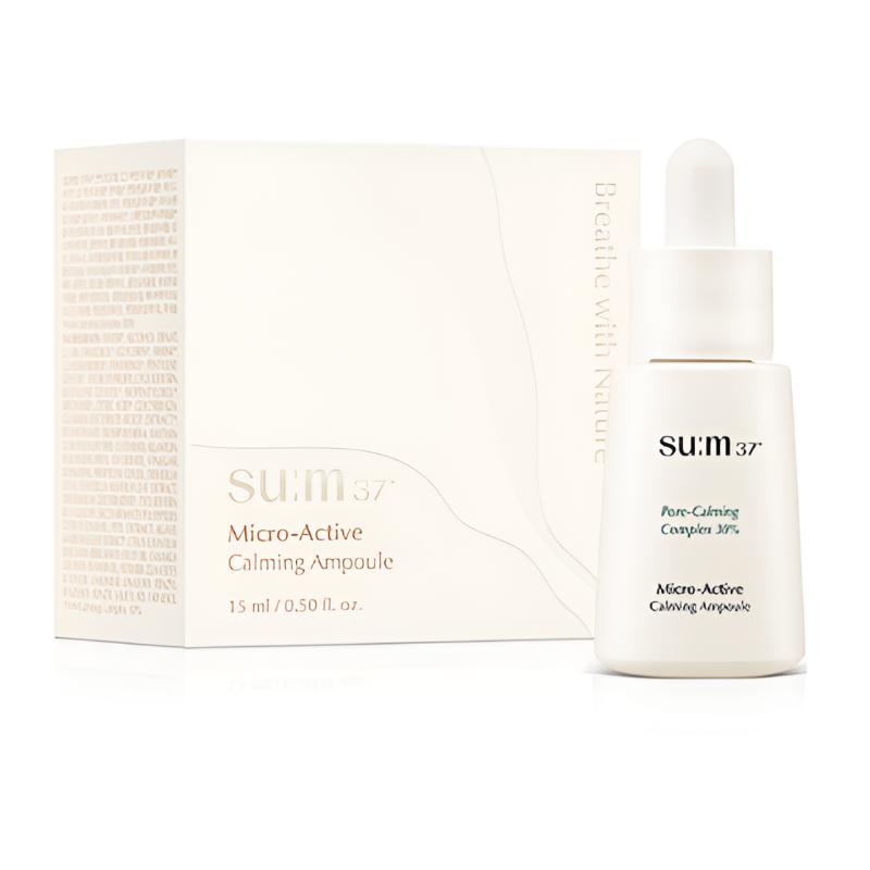 

[SU:M37] Micro Active Calming Ampoule Pore Calming Complex 30% 15 ml