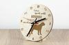 Boerboel, South African Mastiff - clock with dog, wooden clock with engraving, personalised clock by Art-Dog