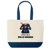 Shopping Bag - PLANETEE - Super Mother-in-Law - Blue Background - Cotton - 40x45 Cm