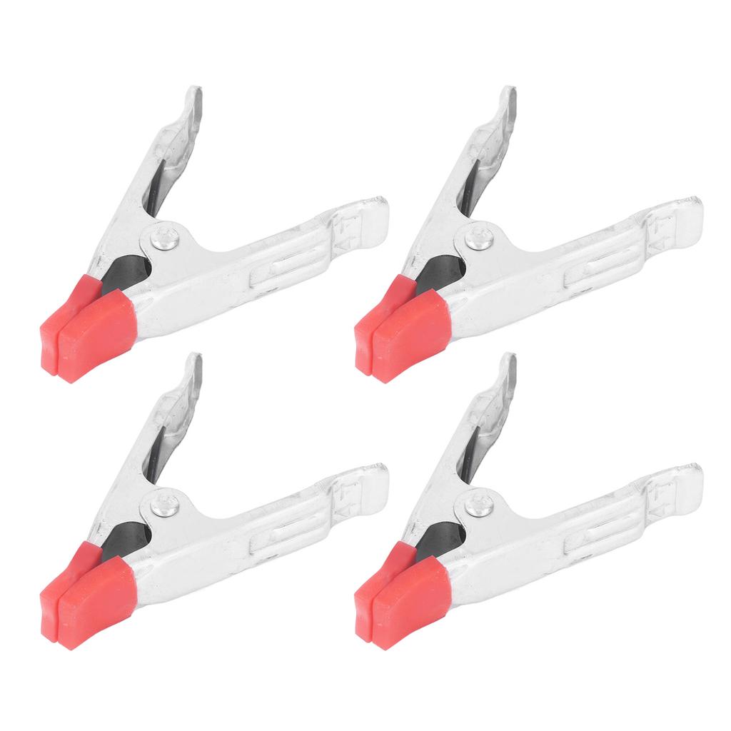 20 Stück Federklemmen-Set 4 Zoll Holzbearbeitung Stark Hochbelastbar Handwerkzeug für Wasserrohr Holzbrett
